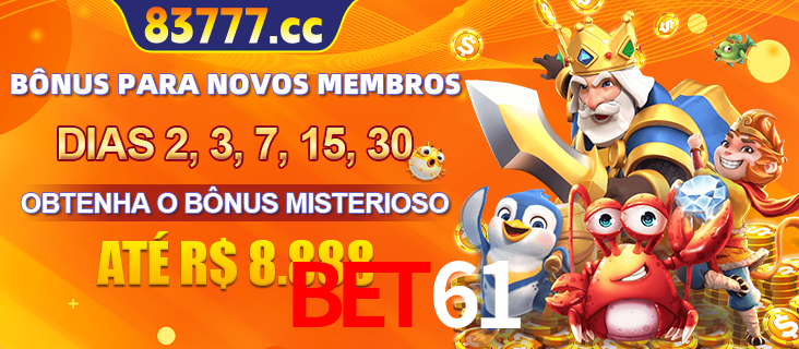 Anúncio dos benefícios para Membro VIP Sênior na plataforma BET61, incluindo bônus promocionais, semanais e mensais, ilustrado com o personagem Fortune Tiger.